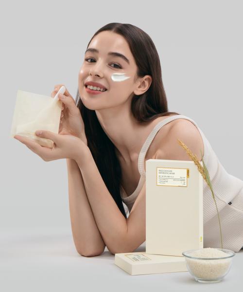 쌀 반죽 모델링 마스크팩 1세트 (50g 4매)