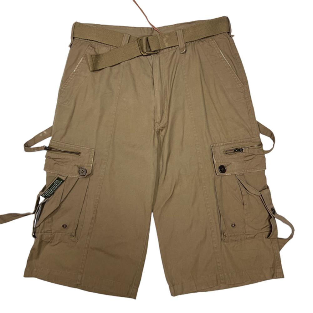 [중고] Y2K 그런지 카고 끈 반바지(L)