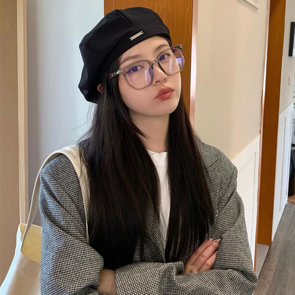 루즈루나주얼리 루체르 여성 봄 가을 베레모 화가모자 어려보이는 빵모자 여성 면 모자