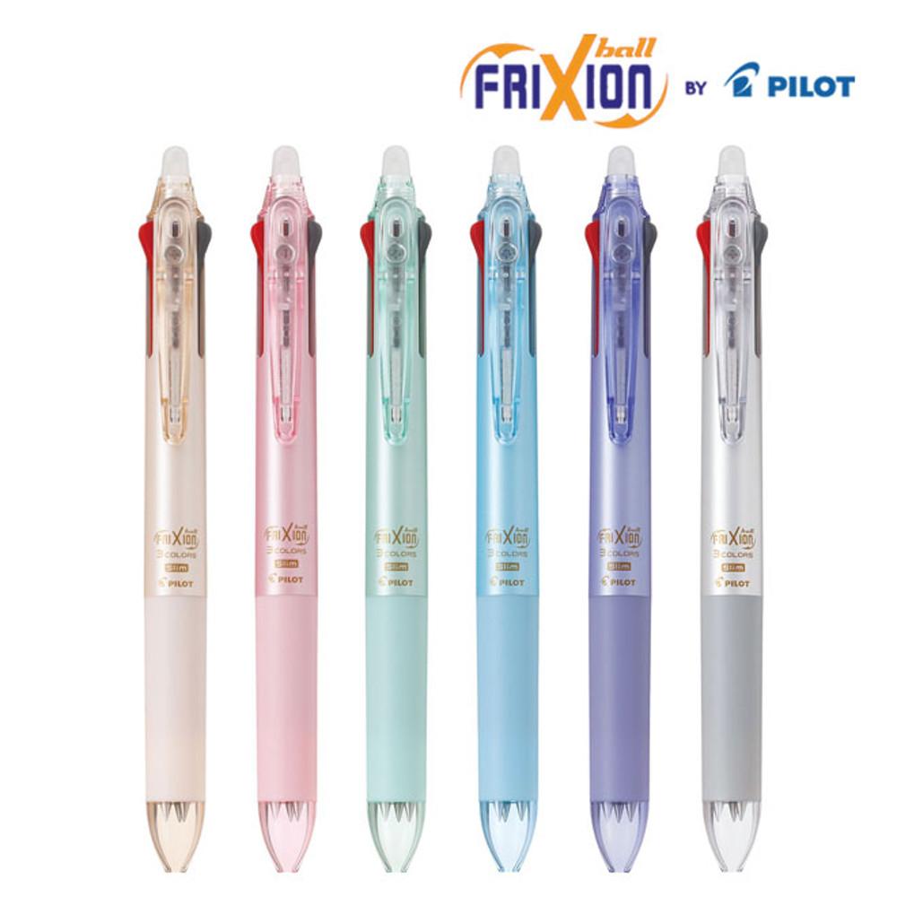 파이롯트  Frixion ball 프릭션 볼 지워지는 3색 볼펜
