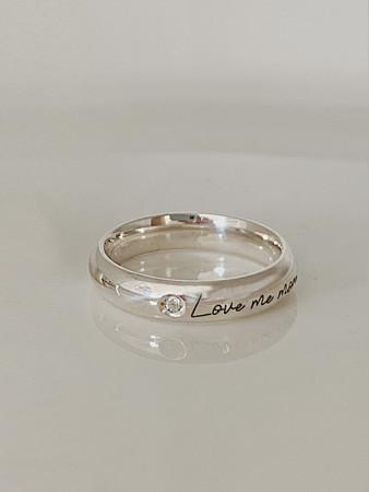 이런 상품 어때요? [무배/제작] 925실버 던밀 엥게이지 탄생석 큐빅 커플 우정 이니셜 각인반지-볼록반지