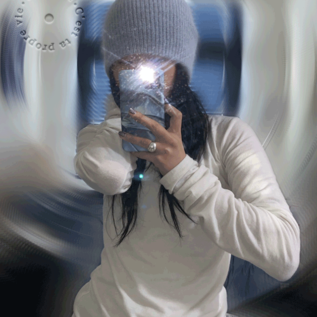 재진행 Lovely angora beanie