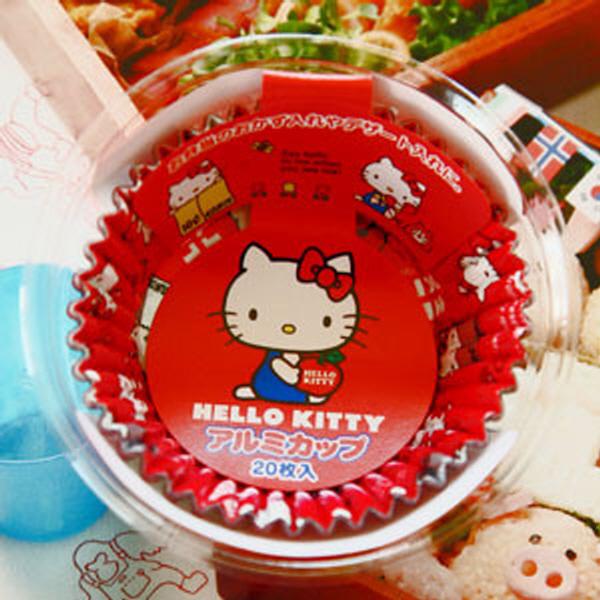헬로키티 쿠킹 호일컵 도시락 반찬컵 (20p)
