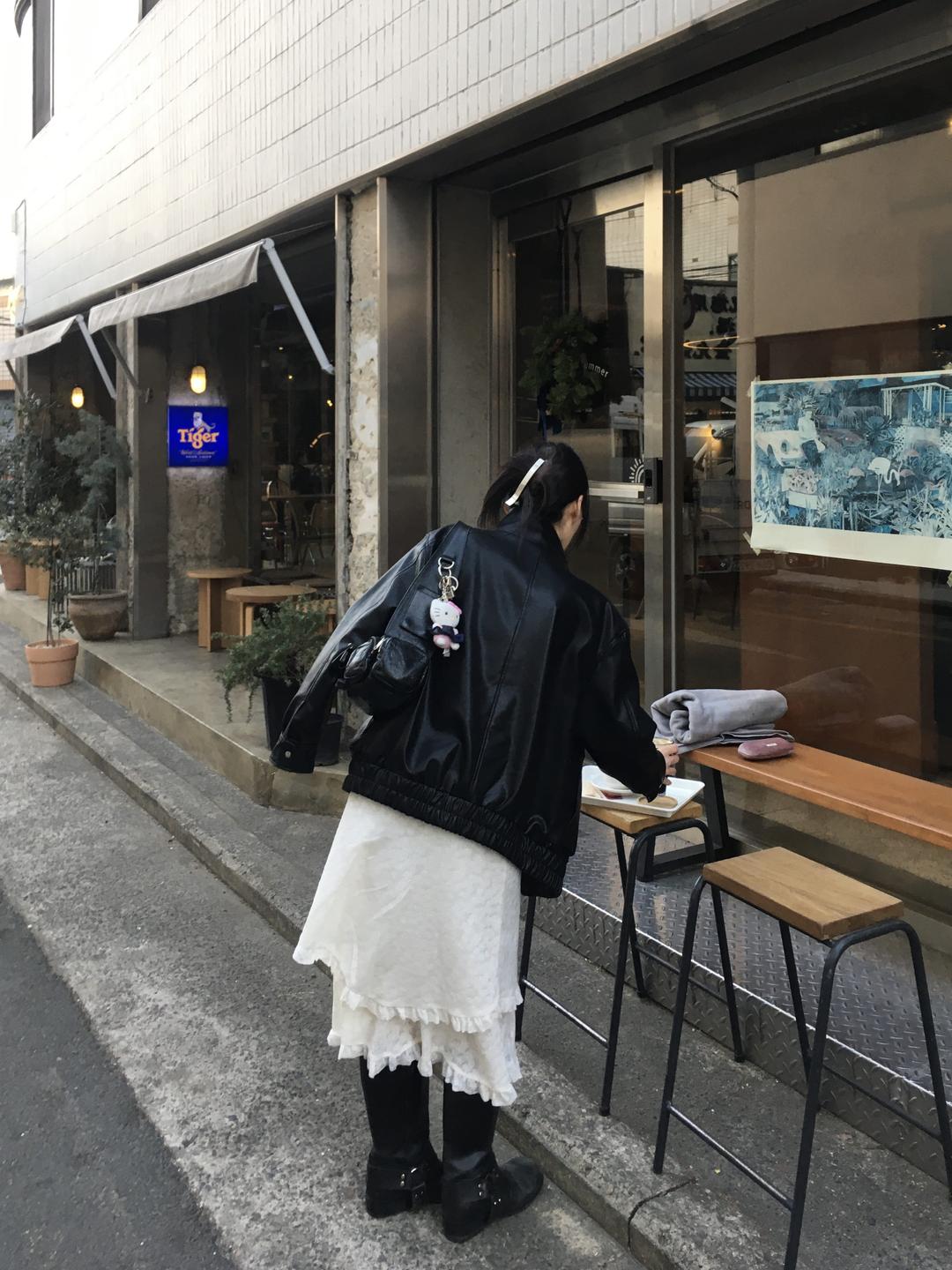 노프 flower layer skirt (2color)🔖nof pick