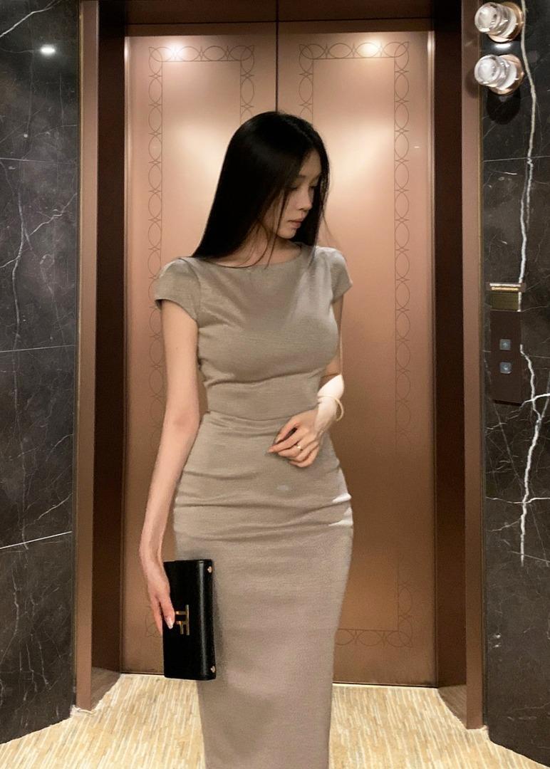 [highquality] *단독진행* 한정수량 메탈릭 포스 갤럭시 ver. 명품 미디 드레스 원피스