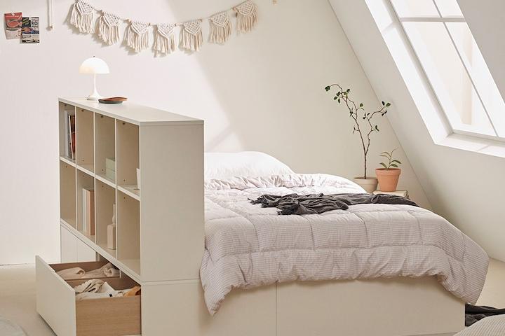 파운드 파티션 빅 수납침대 확장형 와이드 SS/Q 3type