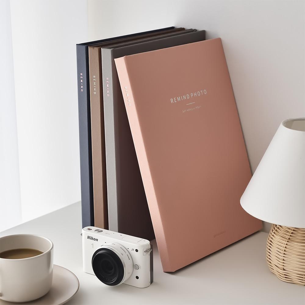 접착식 가죽 사진 앨범