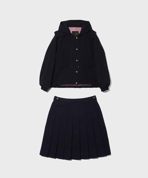 SAILOR BLOUSON SKIRT SET UP - 2color