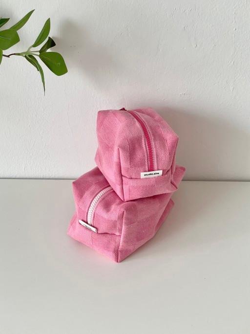 핑크 박스 파우치 (2 size)