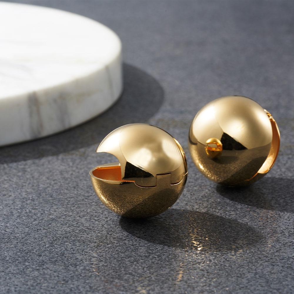 Sfera Piccola, Gold color (2pcs)