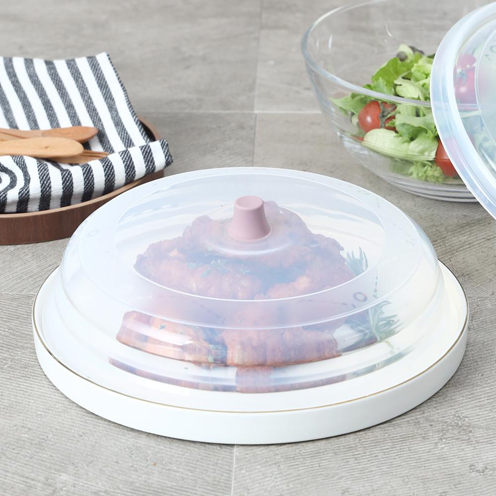 국산 실리콘 전자렌지 데우기 뚜껑 18cm 전자렌지용 그릇 덮개