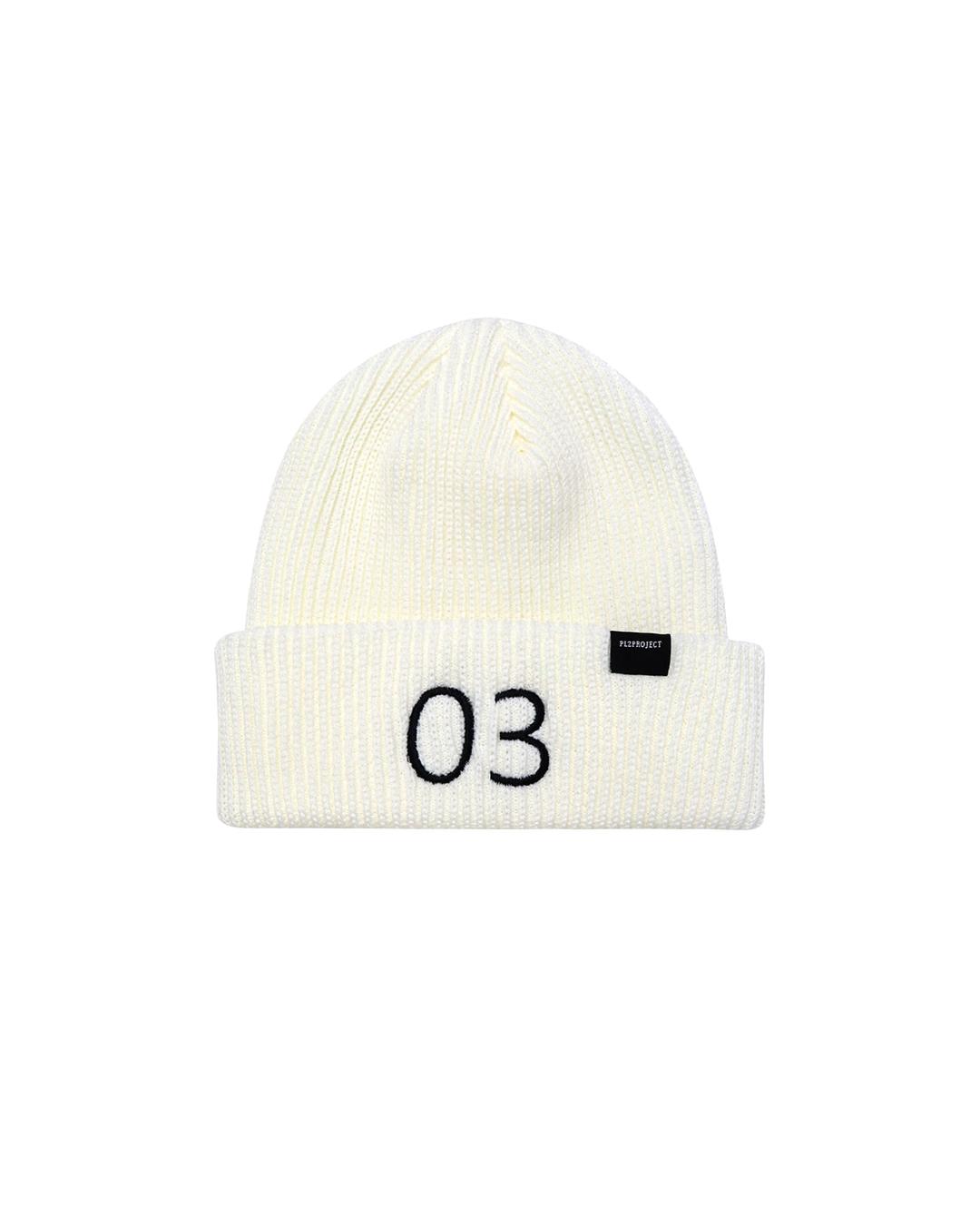 [PLZPROJECT]No.03 BEANIE, IVORY