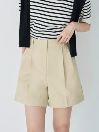 이런 상품 어때요? [균일가 14900원] 자체제작 코튼 핀턱 4부 숏 팬츠 PD18B3