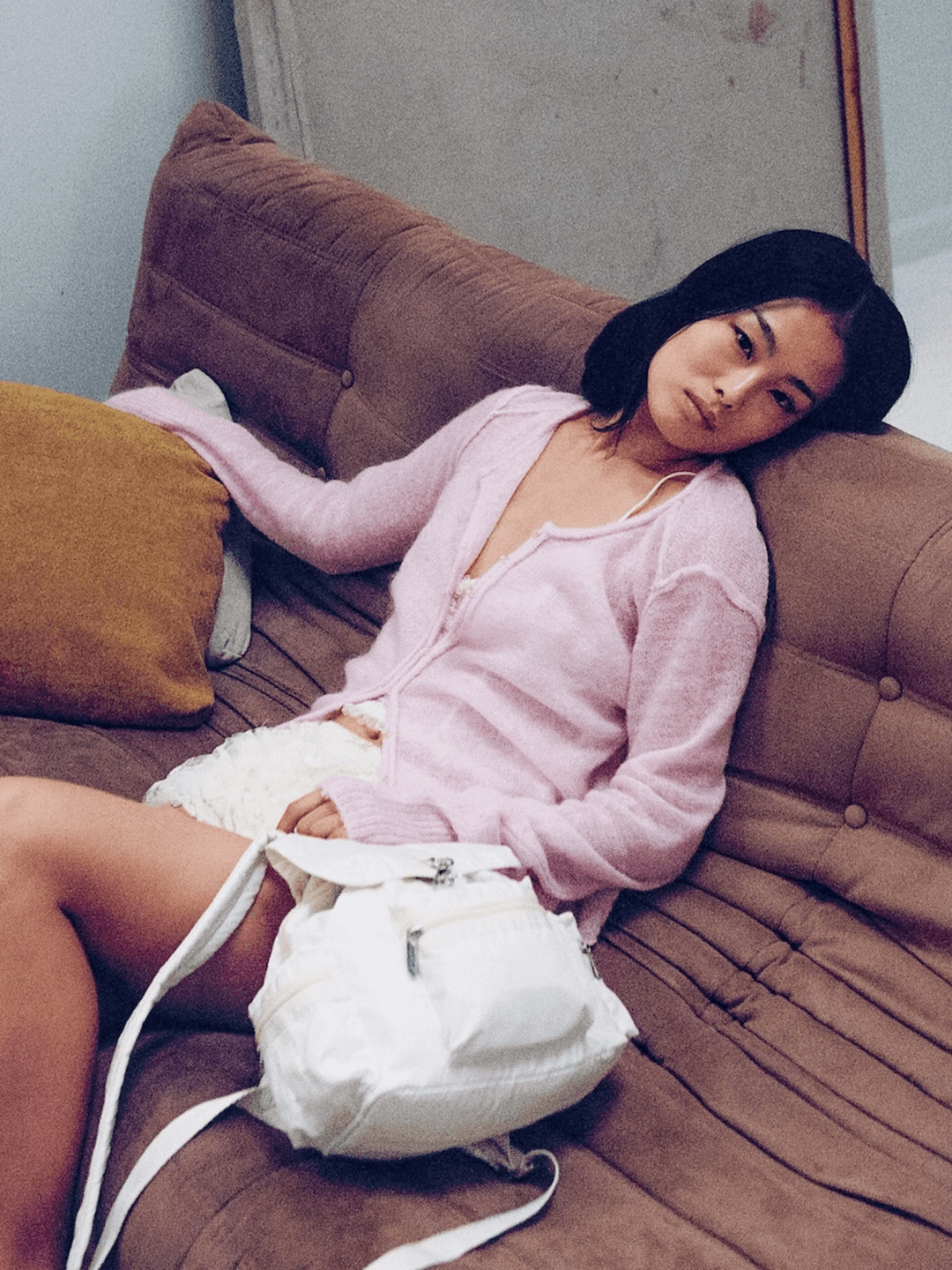 GY MINI VOYAGER BACKPACK (IVORY FROST)