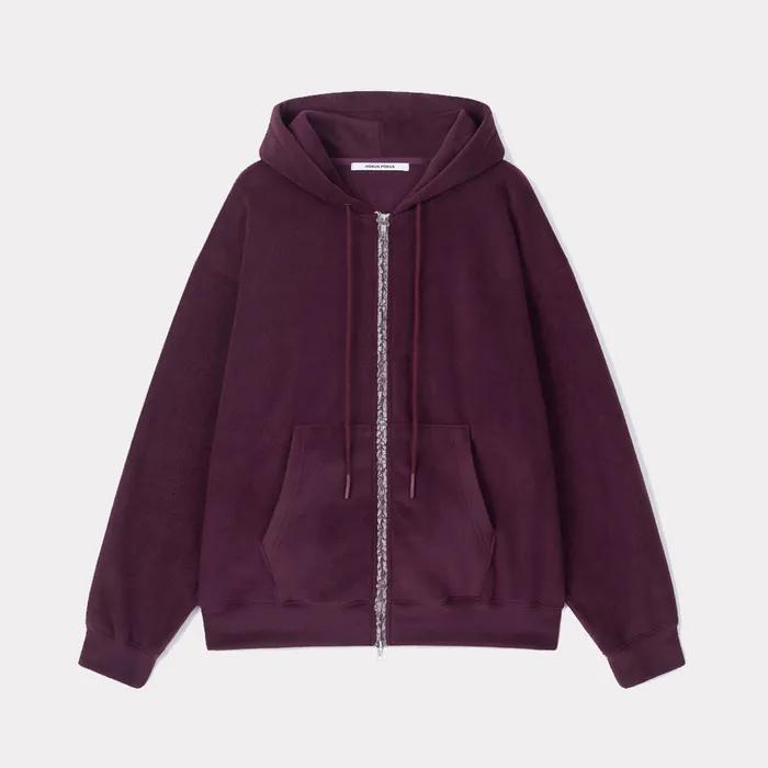 [2/6 예약배송] Mellow Fleece Zip-Up_Purple