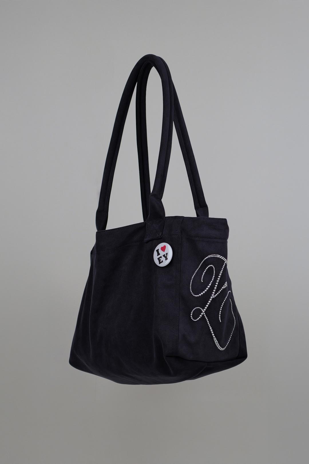 PONY SUEDE BAG (NAVY) / EXCLUSIVE
