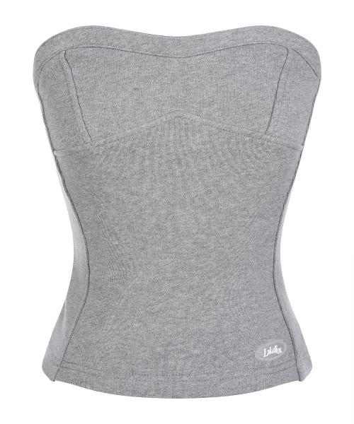 SWEAT SLIM TUBE TOP GREY BQ4CV002