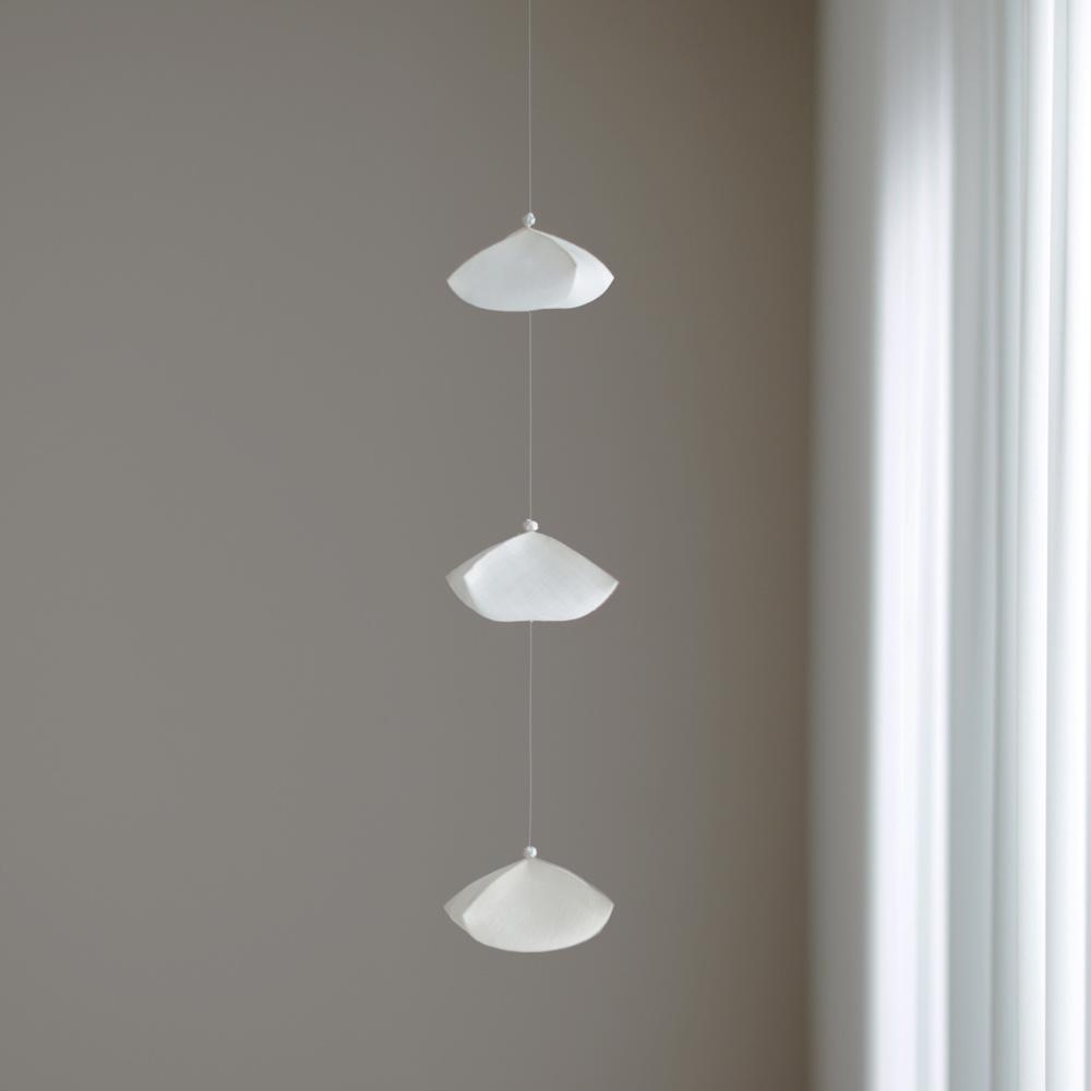 백색 옥사 보자기 모빌 (3pieces)