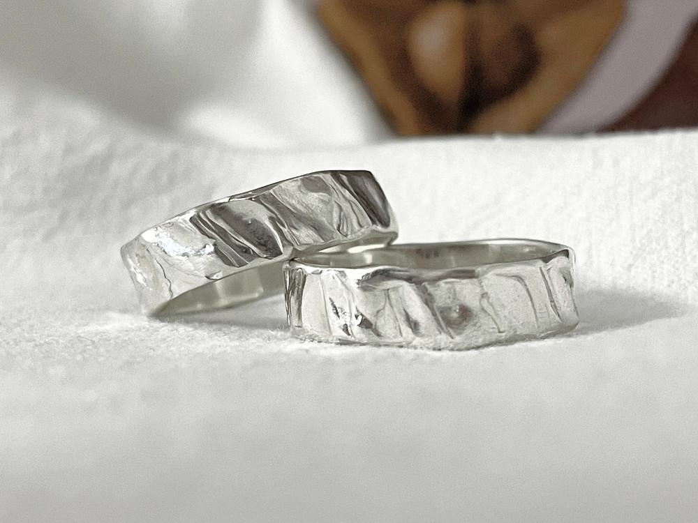 러프 멜팅링 실버 925