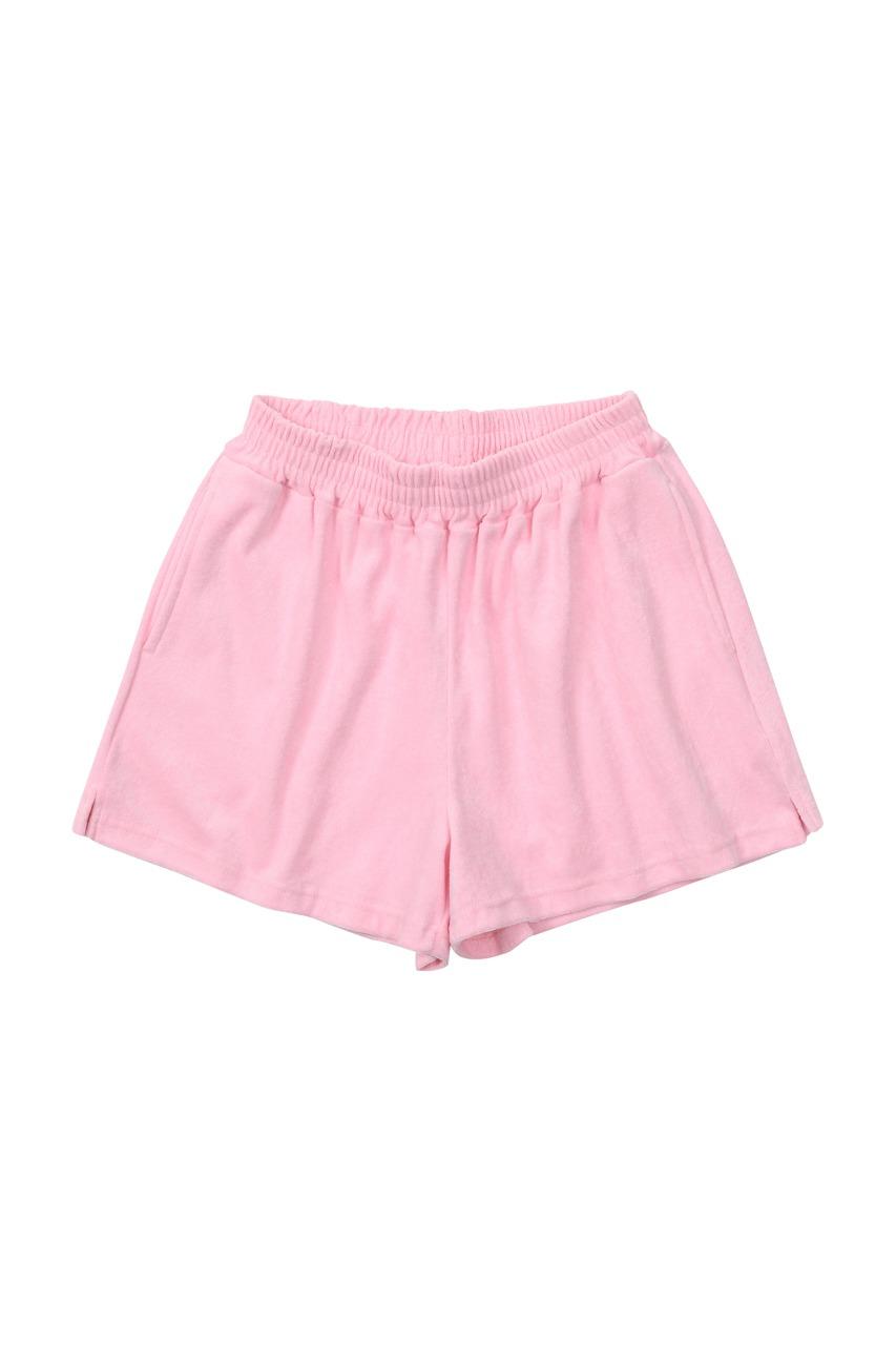 TERRY SWEAT SHORTS (PINK)