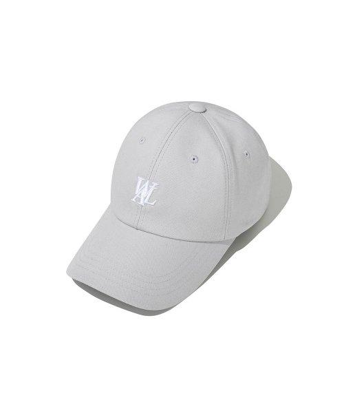 Signature Small Logo ball cap - SMOKE GREY