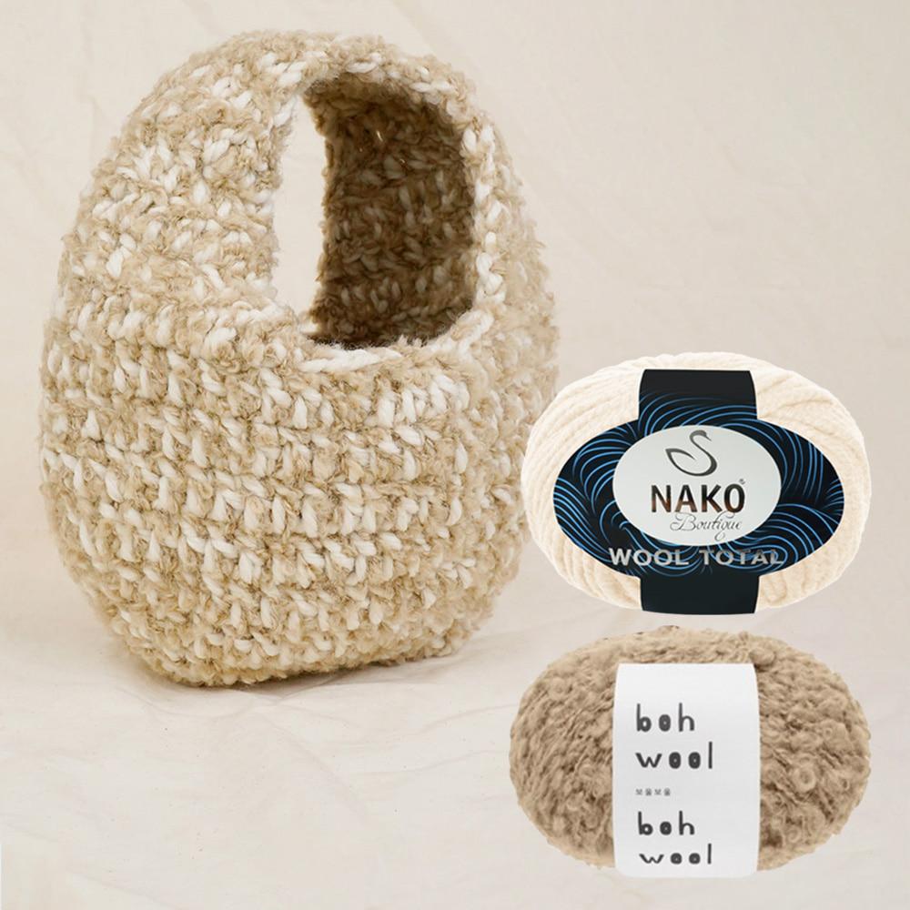 [둥둥뜨개] 몽글백 (울토탈/보울보울)