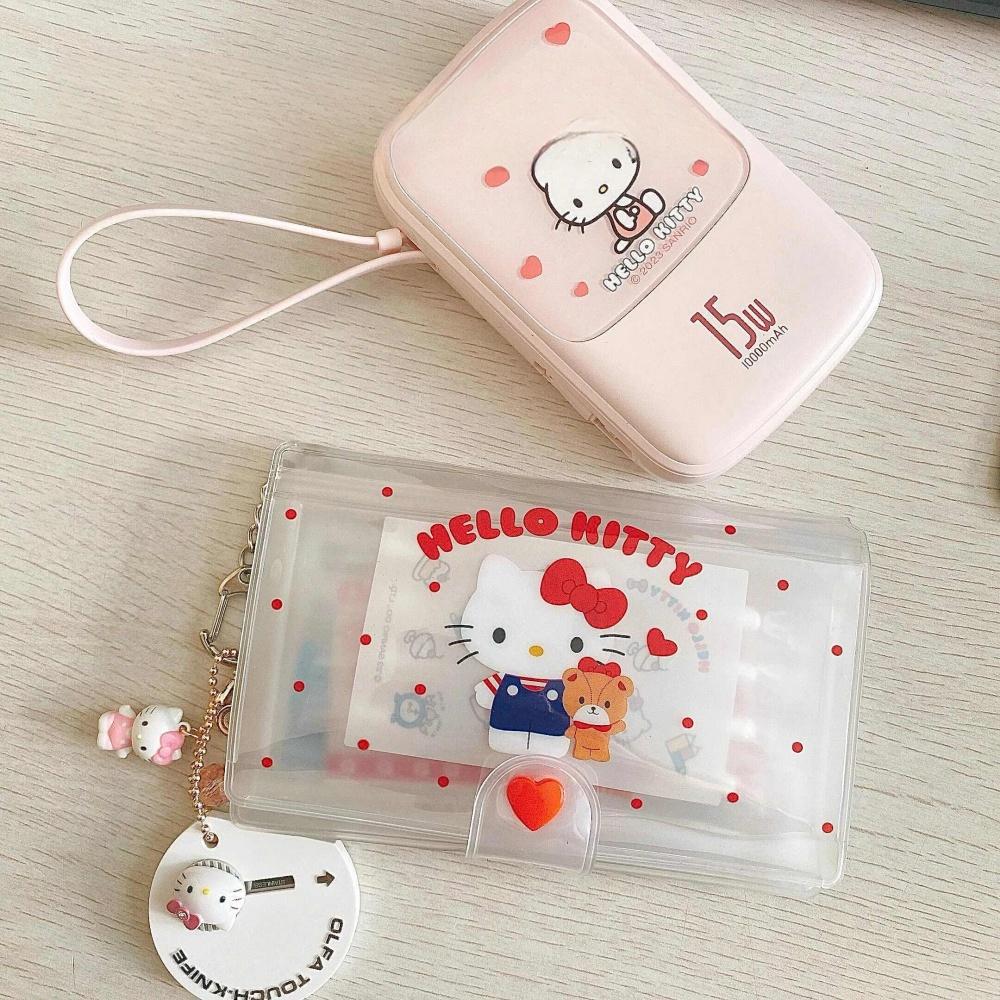 띠끄룸 헬로키티 동전지갑 카드지갑 여행용