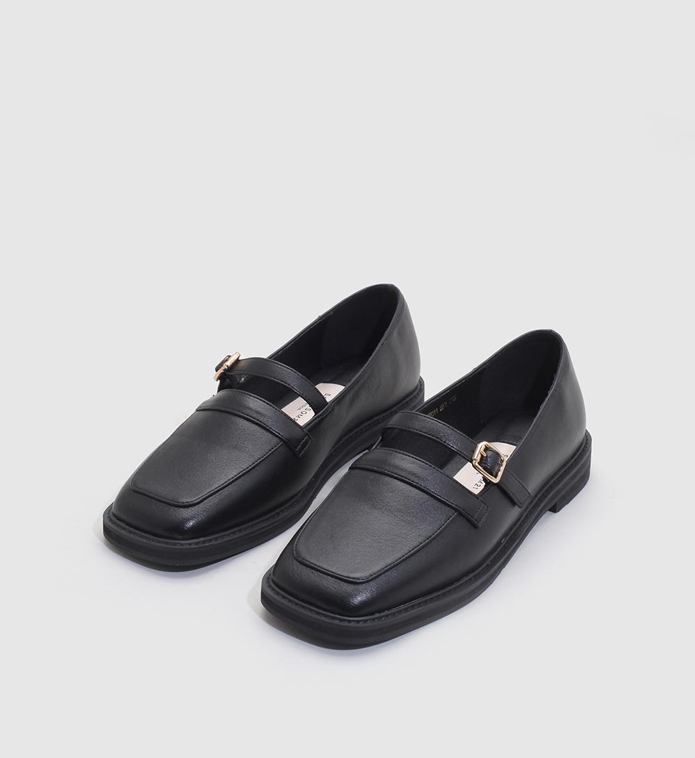 T23P011 리디스 스퀘어 메리제인 로퍼 | 2cm