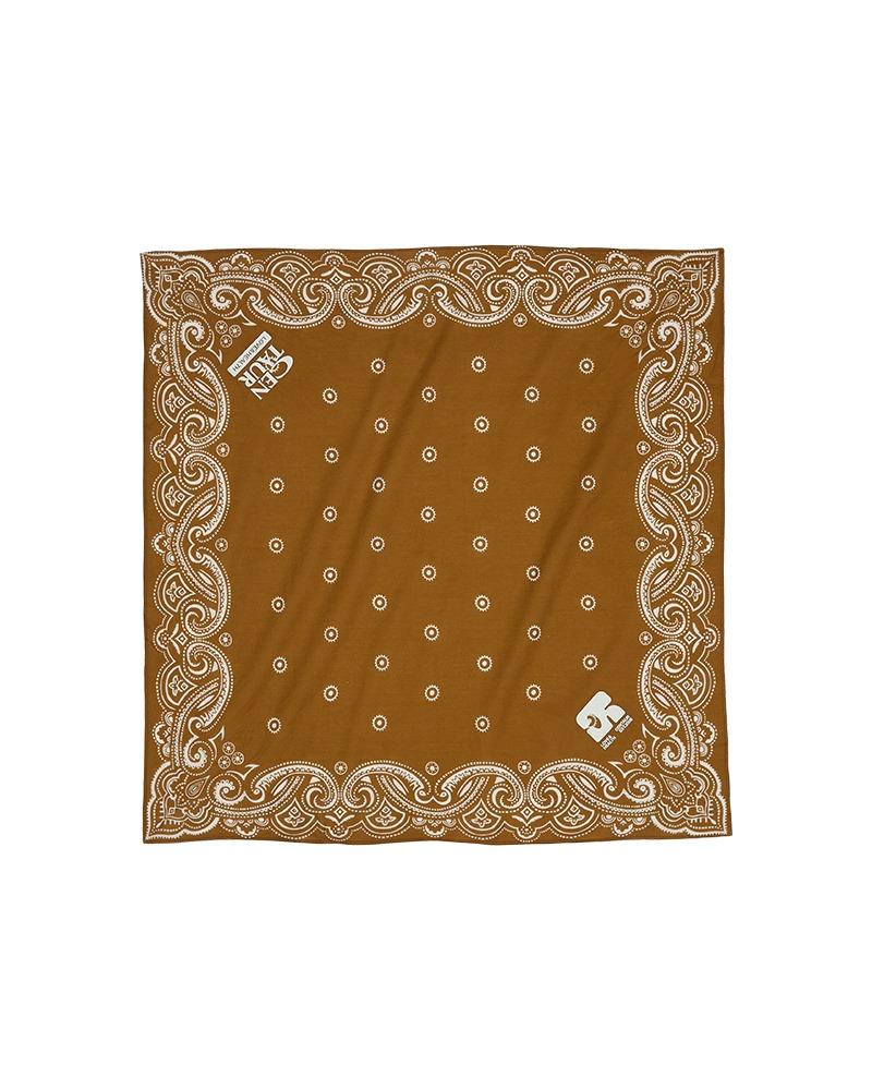 CENTAUR PAISLEY BANDANA_BROWN