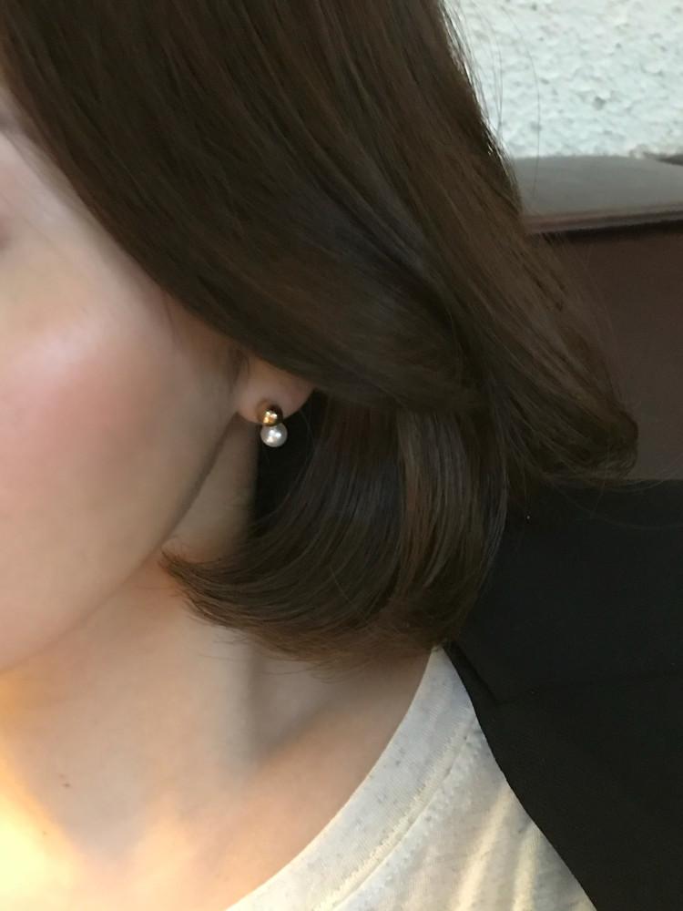 초미니 진주 이어링