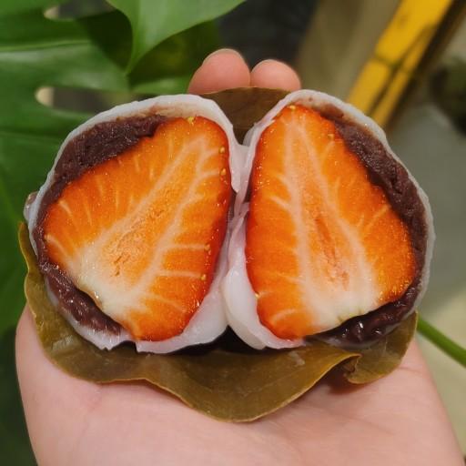 목욜출발🍓원조 생 딸기망개떡🍓