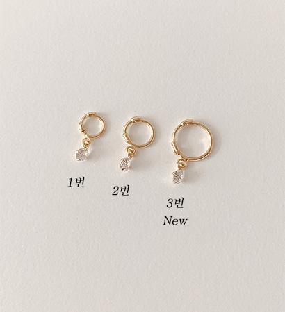 애플민트 10Kgold / 큐빅달랑이링 (3번)