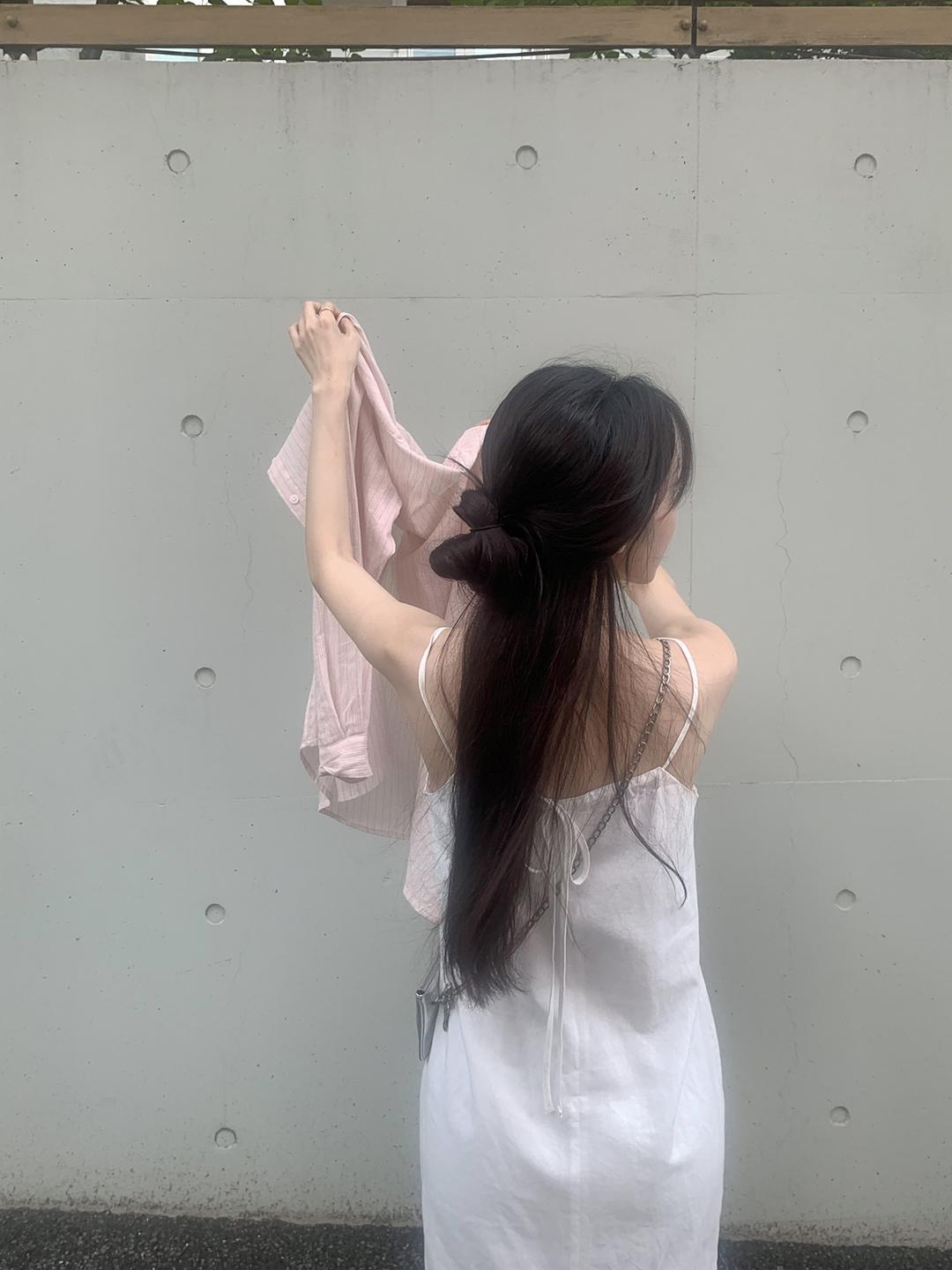 모너프 하와이 스트랩 원피스 1color