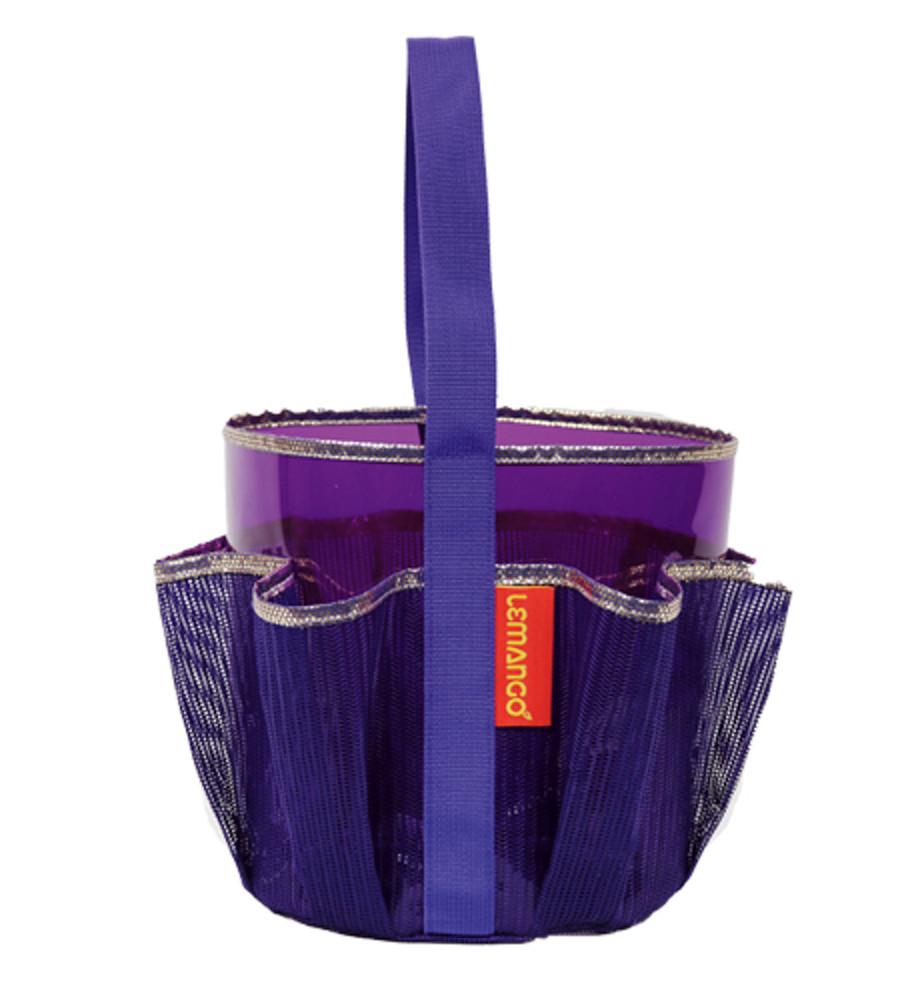 르망고 수영 메쉬 꽃가방 SNS Bag Purple LSMB008