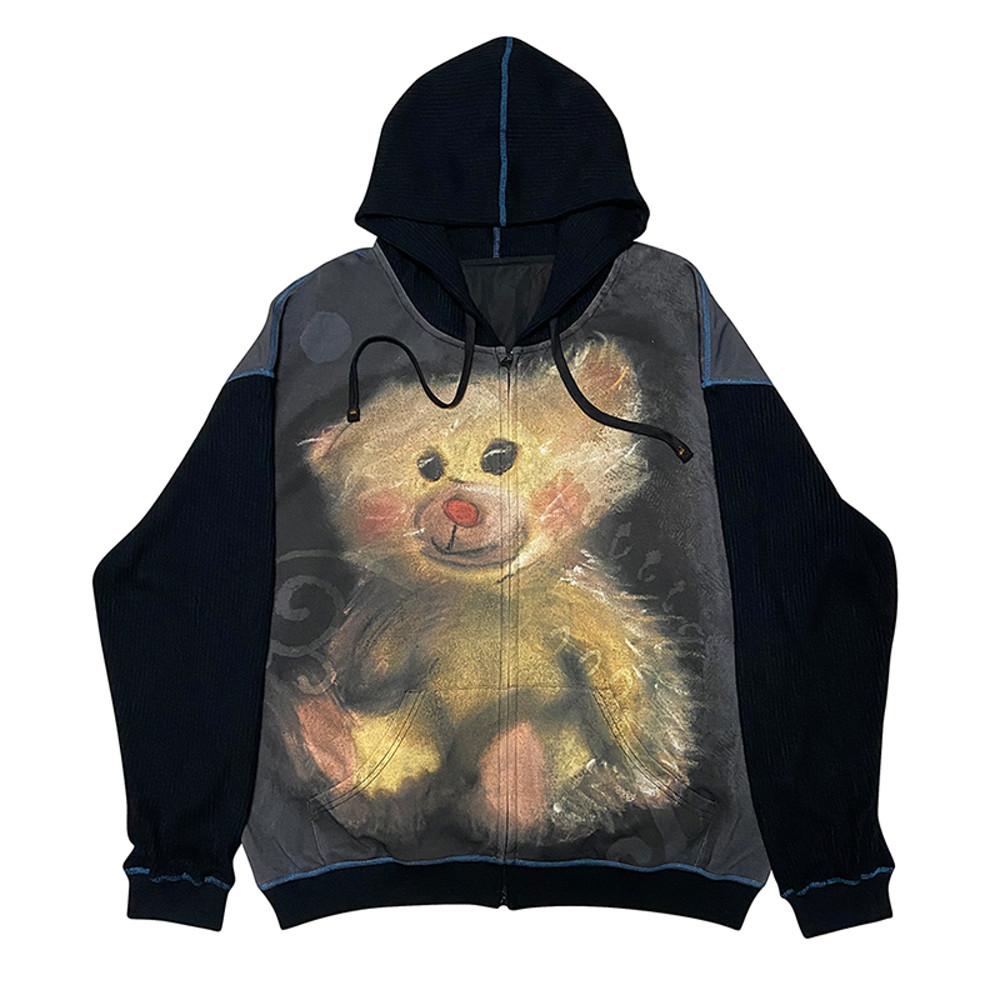 CFIERCE 씨피어스 메모리즈 베어 후디 뉴진스 하니 후드집업 MEMORIAl BEAR HOODIE