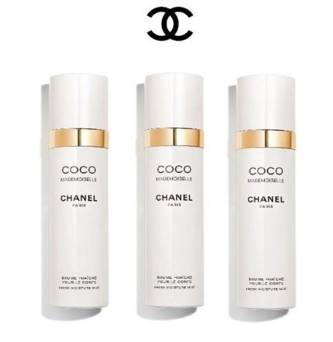 [1+1+1]샤넬 코코 마드모아젤 바디 모이스처 미스트 100ml x3ea [해외직구]