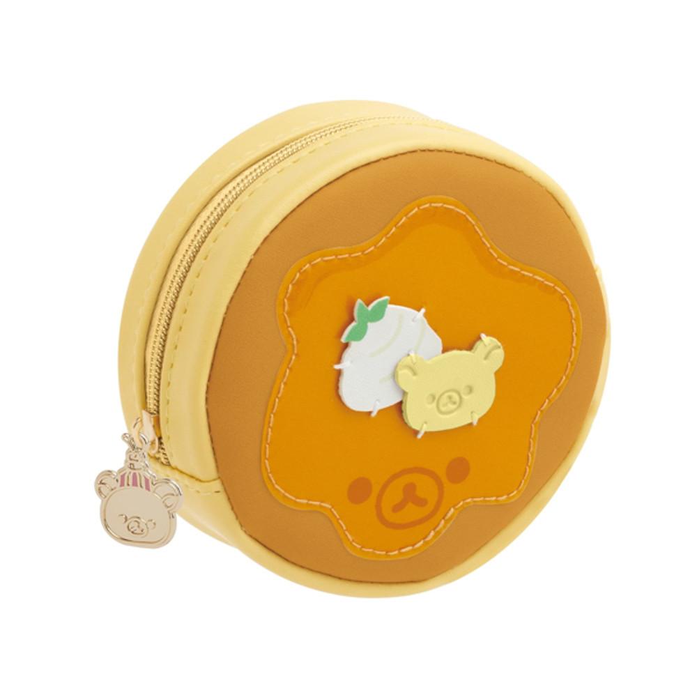 산엑스 리락쿠마 놀이공원 핫케이크 동전 지갑 코인케이스