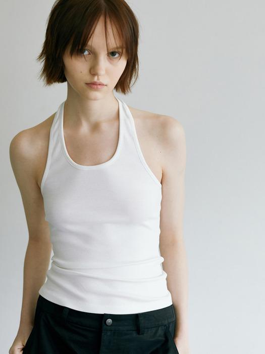Mia halter Top _ white