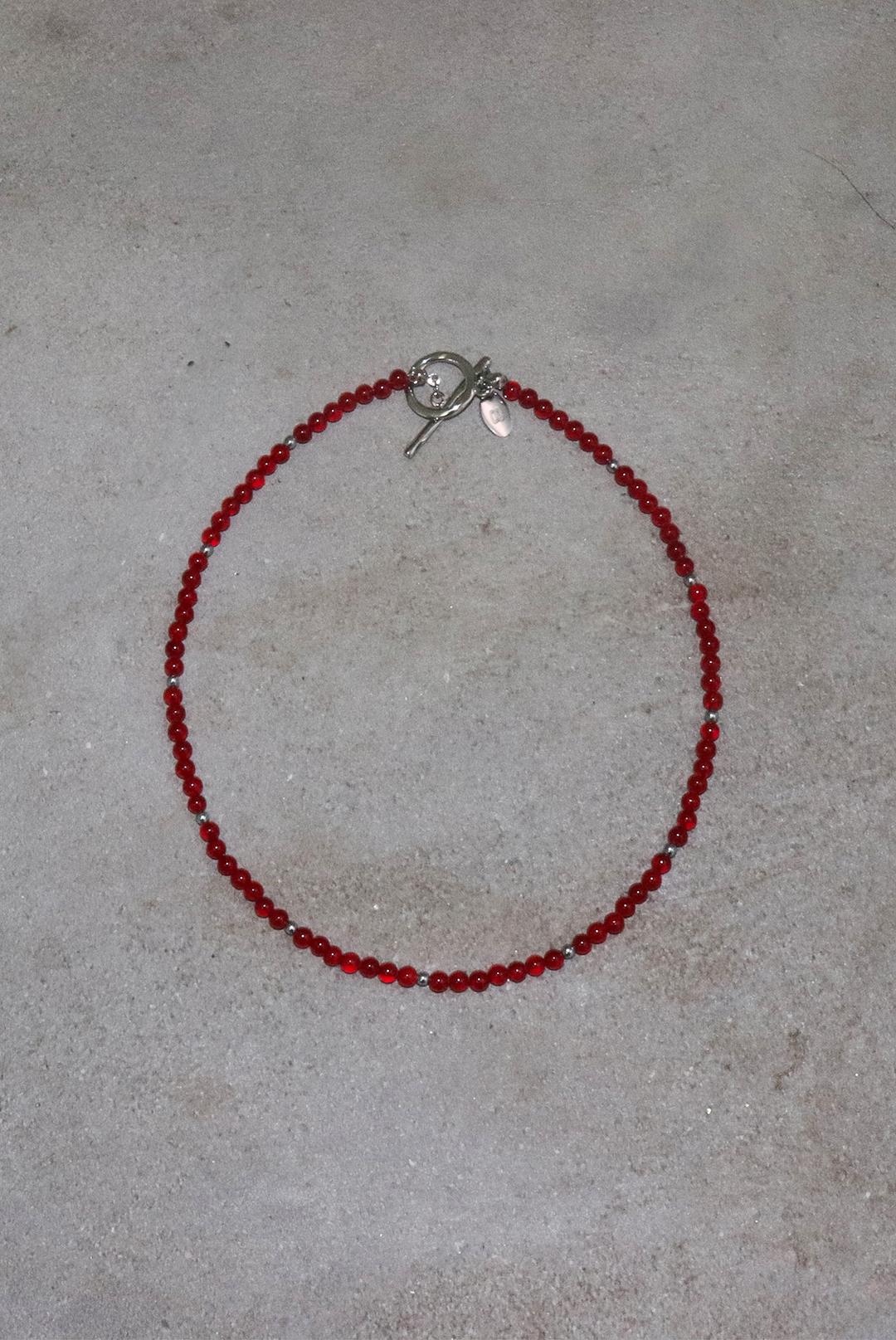 JADE NECKLACE (RED)