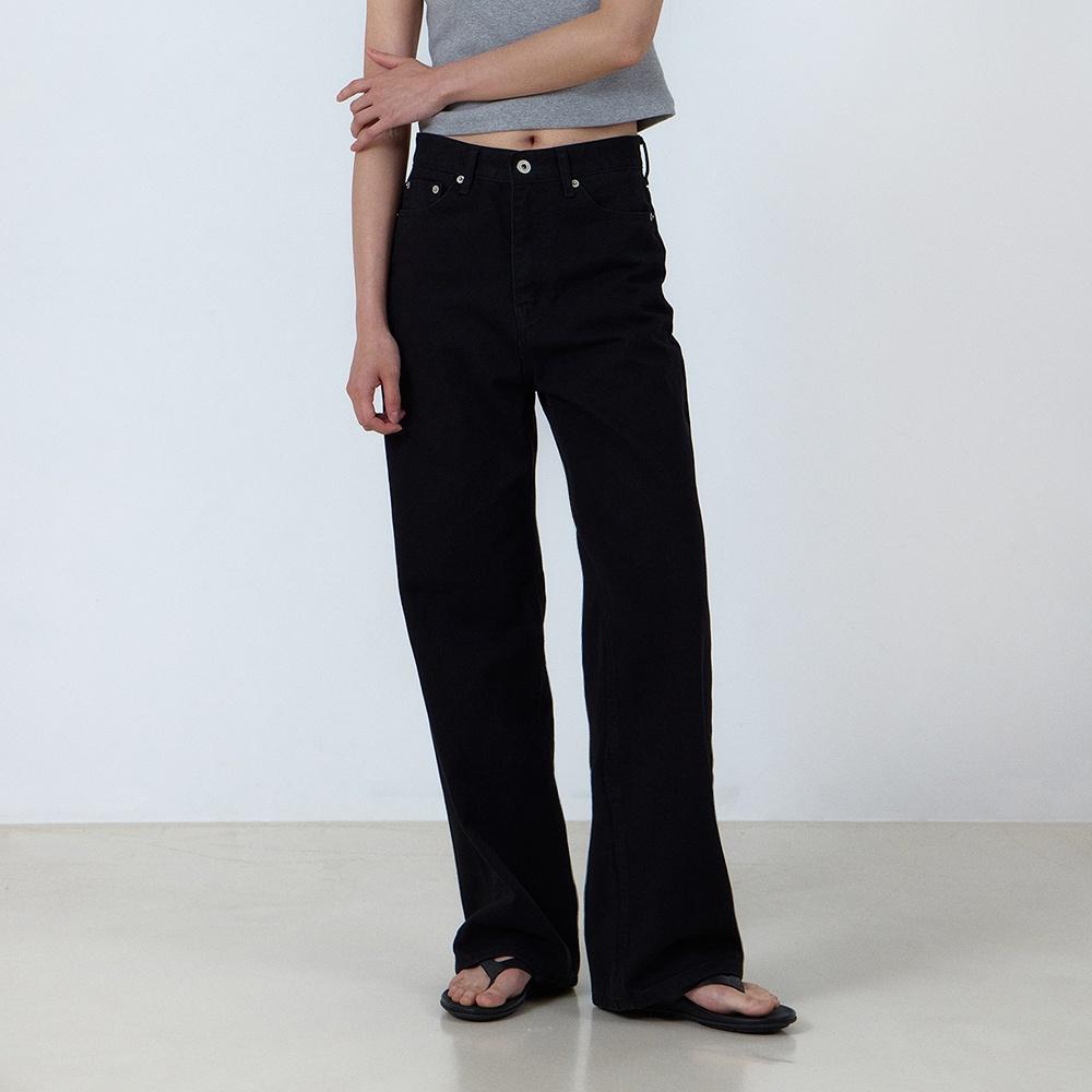 [6차/예약배송][기장선택] Classic denim (black)