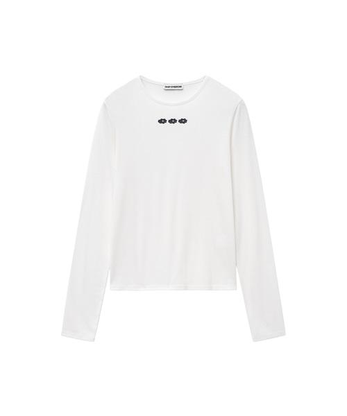 D.D.D SLIM T-SHIRT ivory