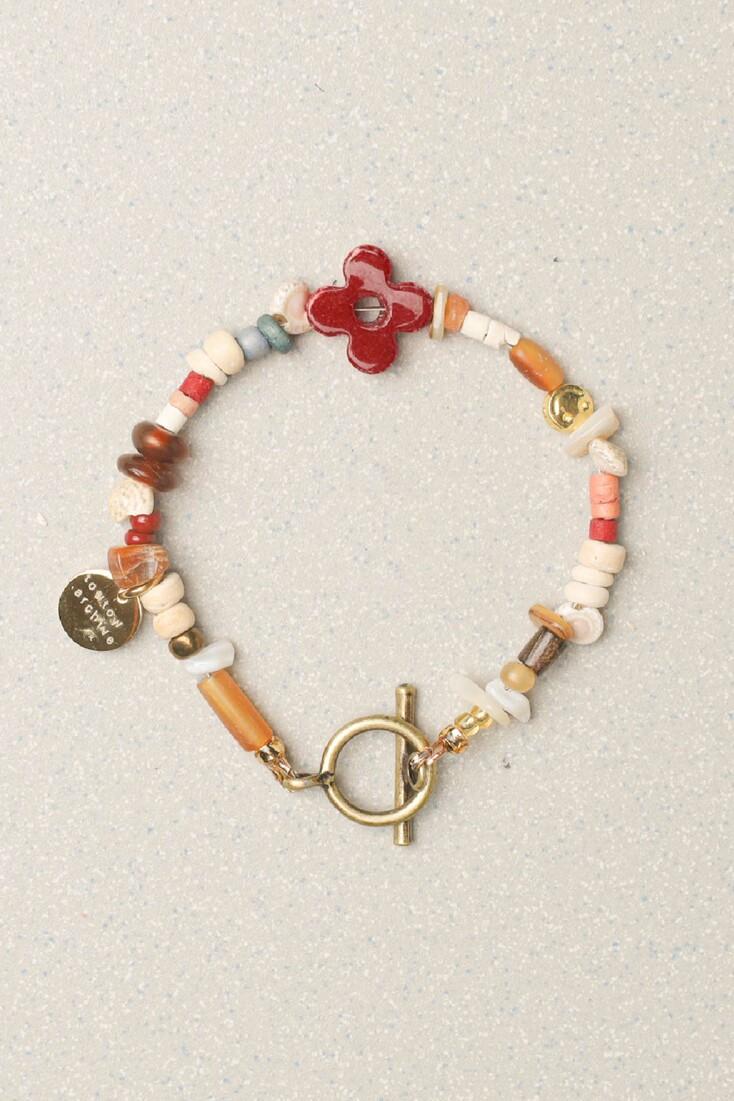 CLOVER SYMBOL-VINTAGE RED : ARCHIVE-003