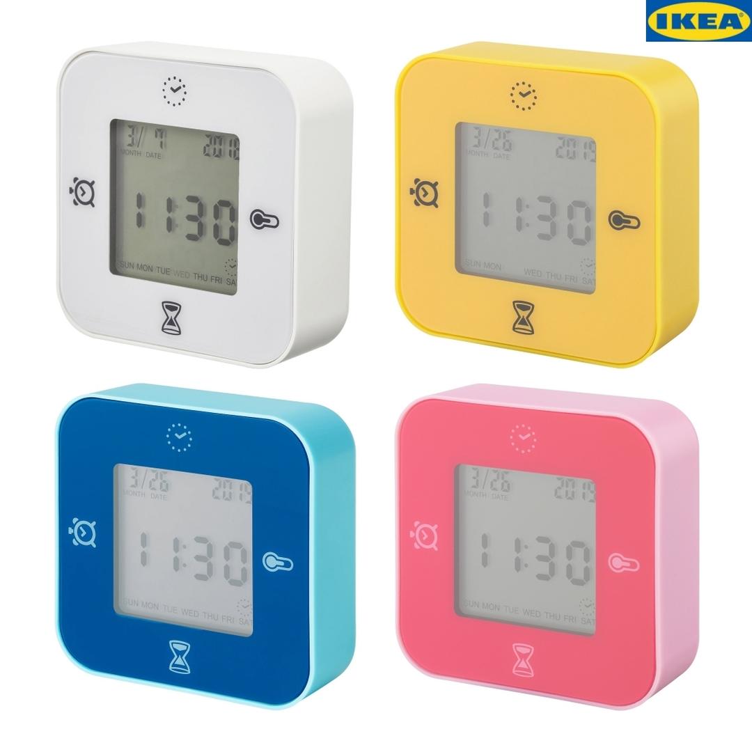이케아 심플 미니 다기능 시계 사무실 랩실 클로키스 뢰토르프