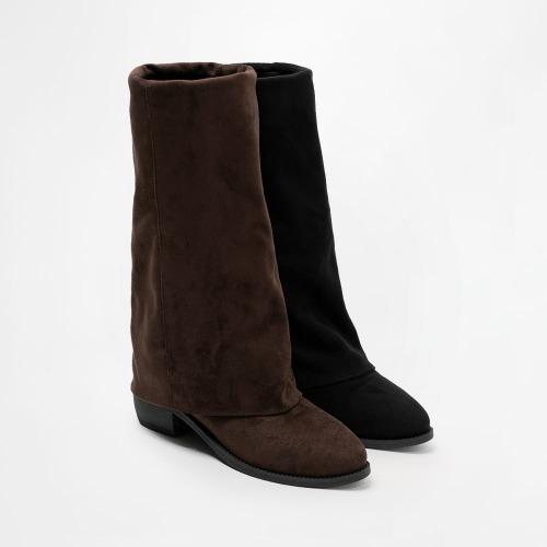 티건 슬라우치 폴딩 워머 롱부츠 더착한 BLSDT4h851