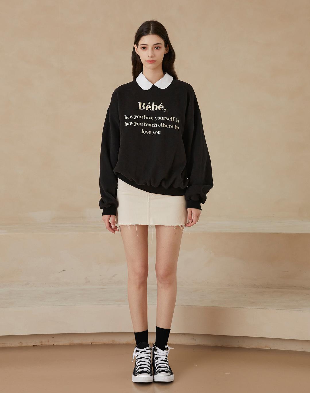 Bébé Sweatshirts [Black]