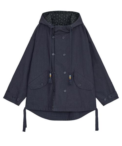 워시드 필드 자켓 (네이비)