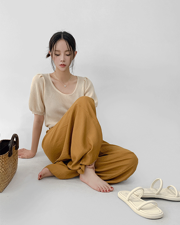 메리 퍼프 니트 (knit)