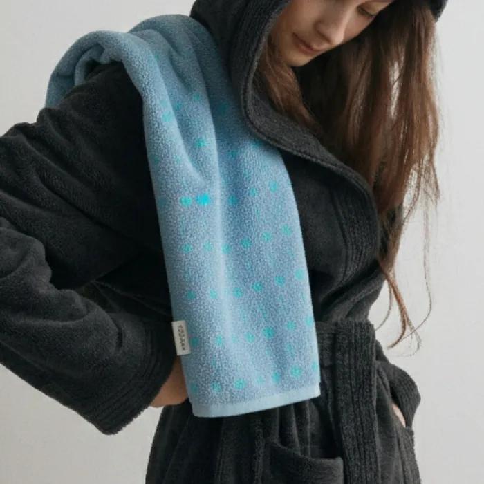 페이스 타월 - 1P - 듀이블루 (에디션_그로브 컬렉션)