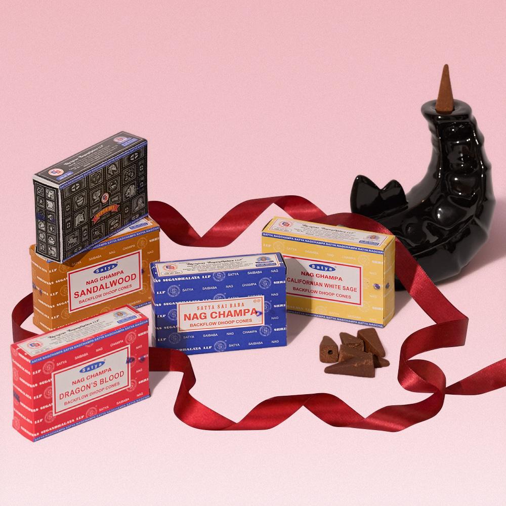 [이벤트] 딥힐링 SET - 백플로우 콘 5종+백플로우 홀더 피쉬