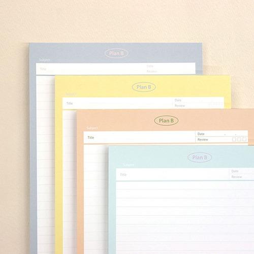 플랜비 메모패드 - A5